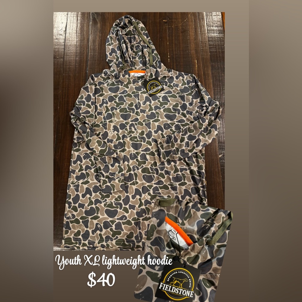 Fieldstone Kids Camouflage Hoodie